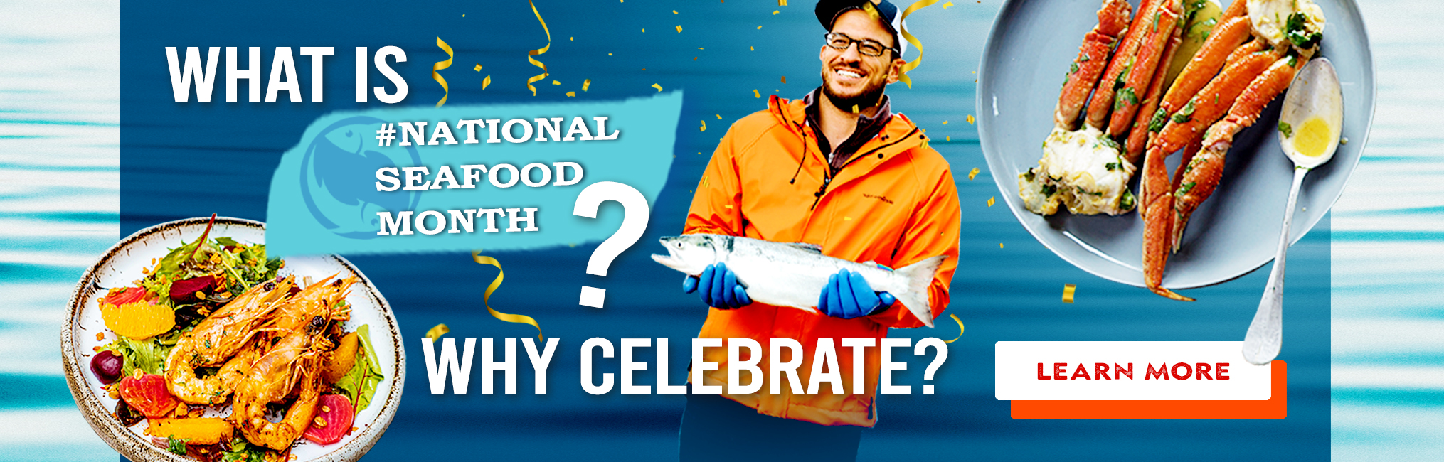 OCTOBER IS NATIONAL SEAFOOD MONTH