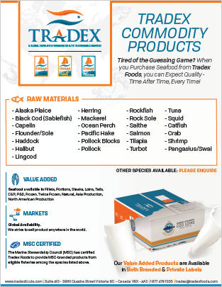 Tradex Foods Commodity Products