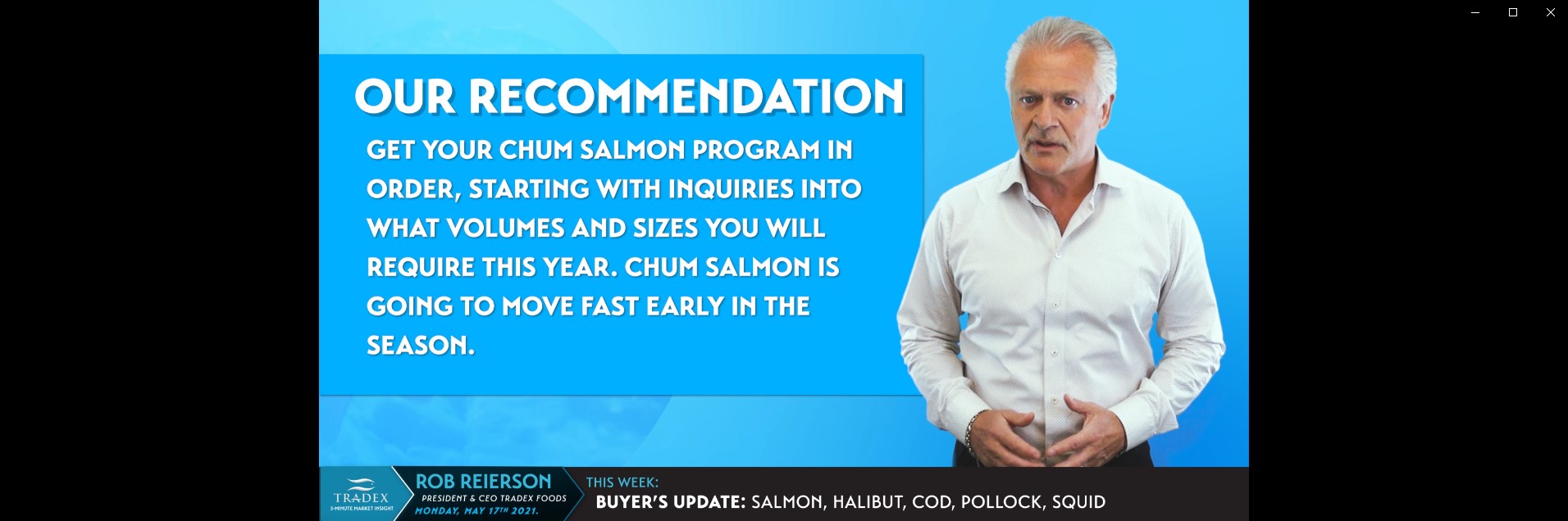 Chum Salmon Recommendation