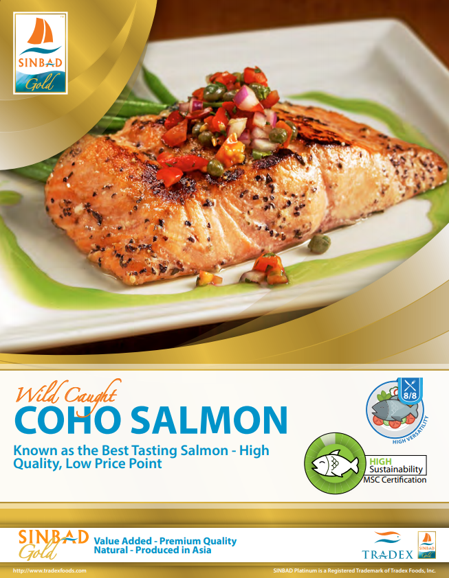 SINBAD Gold Coho Salmon