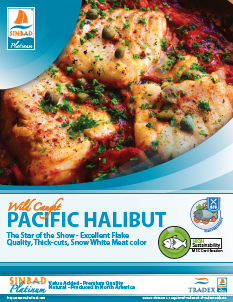 SINBAD Platinum Pacific Halibut