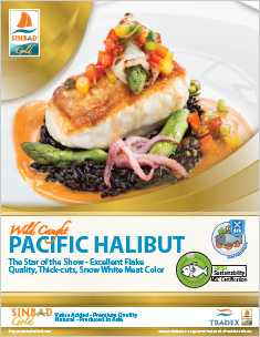 SINBAD Gold Pacific Halibut