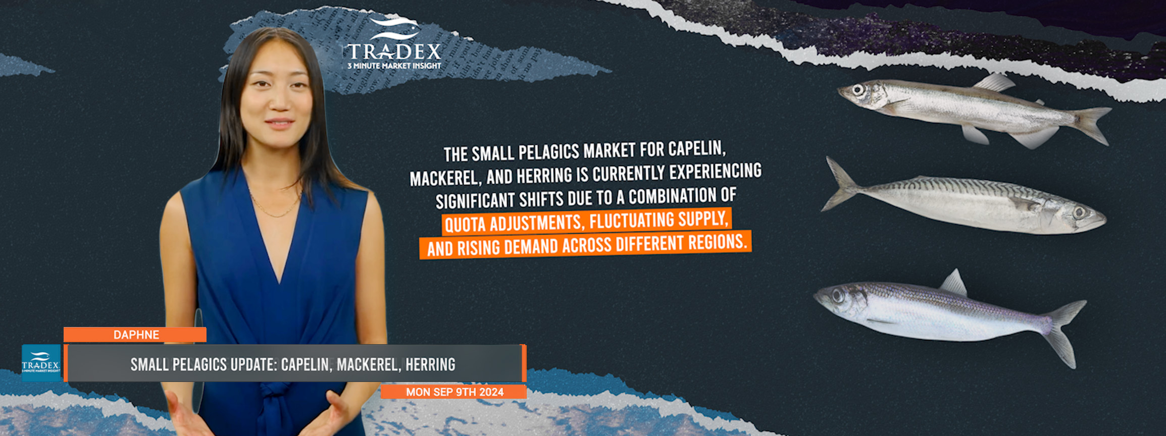 Small Pelagics Update: Capelin, Mackerel, Herring ESmall Pelagics Update: Capelin, Mackerel, Herring