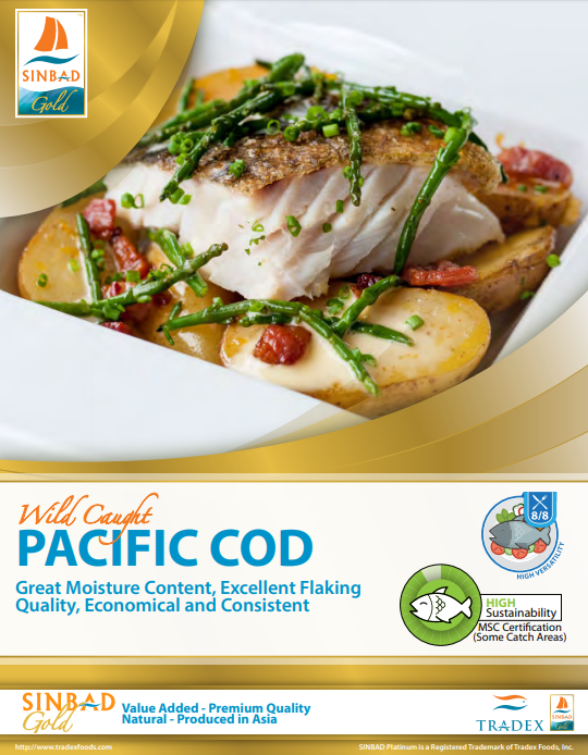 SINBAD Gold Pacific Cod