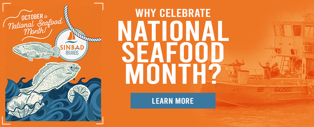 October is National Seafood Month!