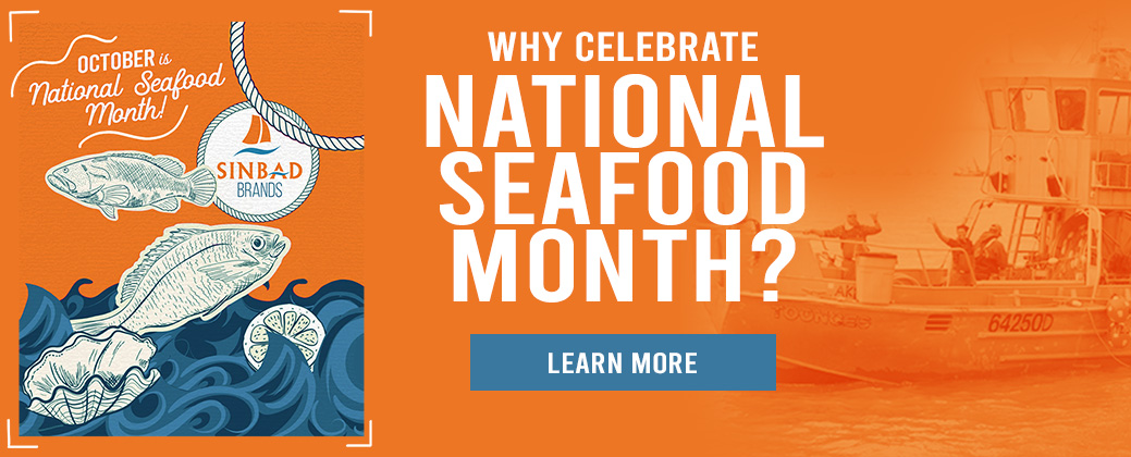 October is National Seafood Month!