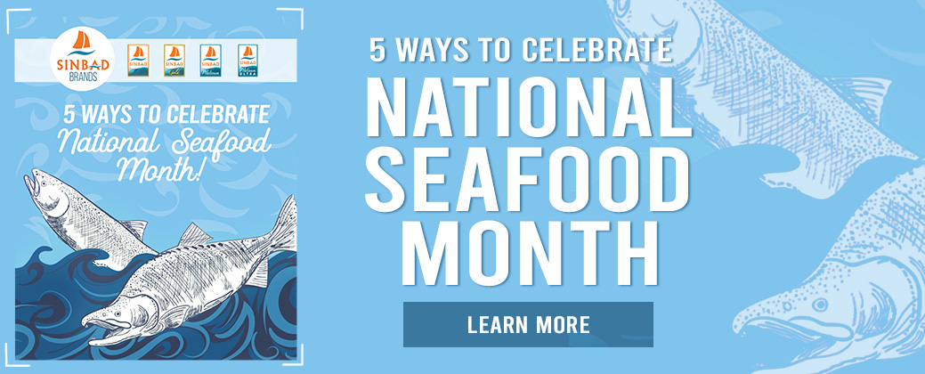 October is National Seafood Month!