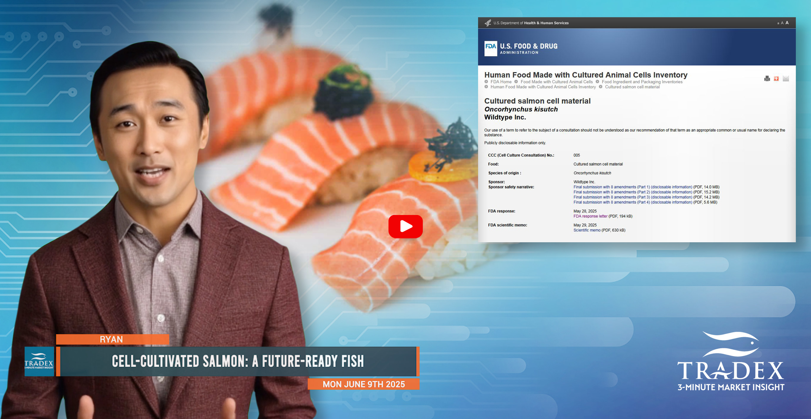 Cell-Cultivated Salmon