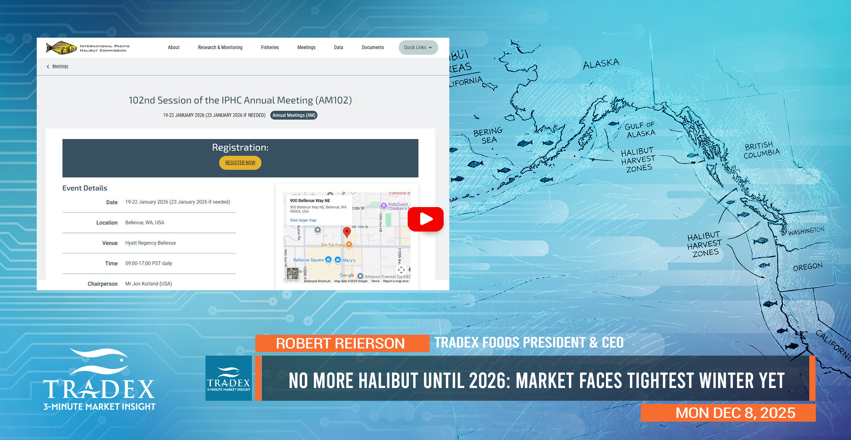 WILD Pacific Halibut Season Has Ended: Market to Face Tightest Winter Yet